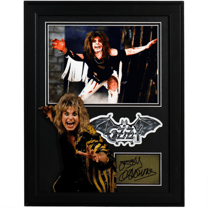 Ozzy Osbourne Facsimile Signed Memorabilia Gold & Silver Pawn Shop