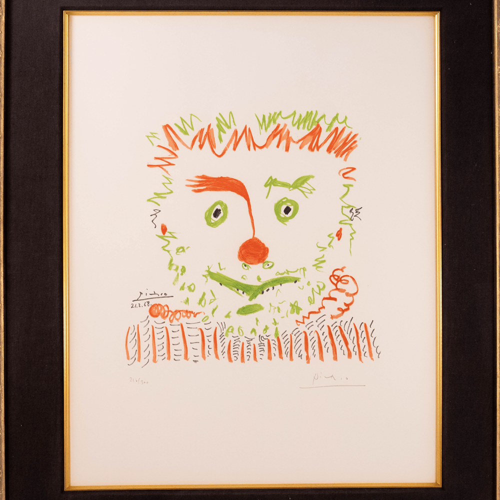 Picasso: Le Clown, 1968 Art G S Pawn