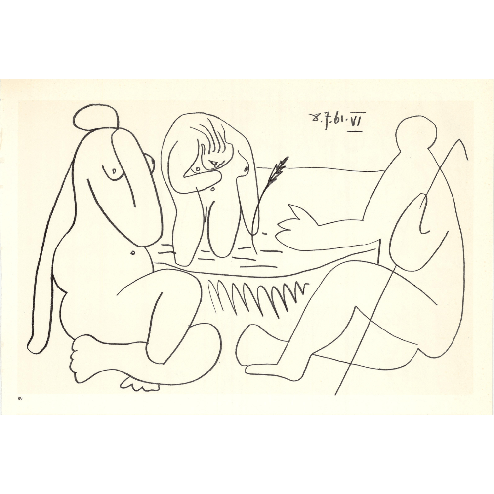 Pablo Picasso - Untitled "Les Dejeuners" X