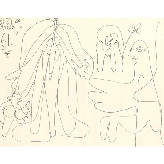 Pablo Picasso - Untitled "Les Dejeuners" XV Thumbnail