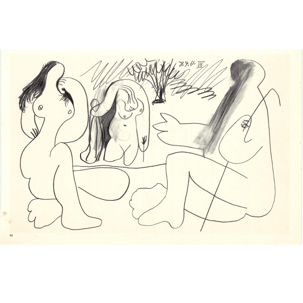 Pablo Picasso - Untitled "Les Dejeuners" XI