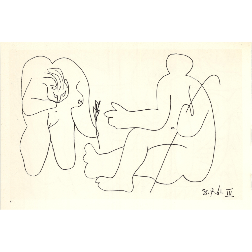 Pablo Picasso - Untitled "Les Dejeuners" XII