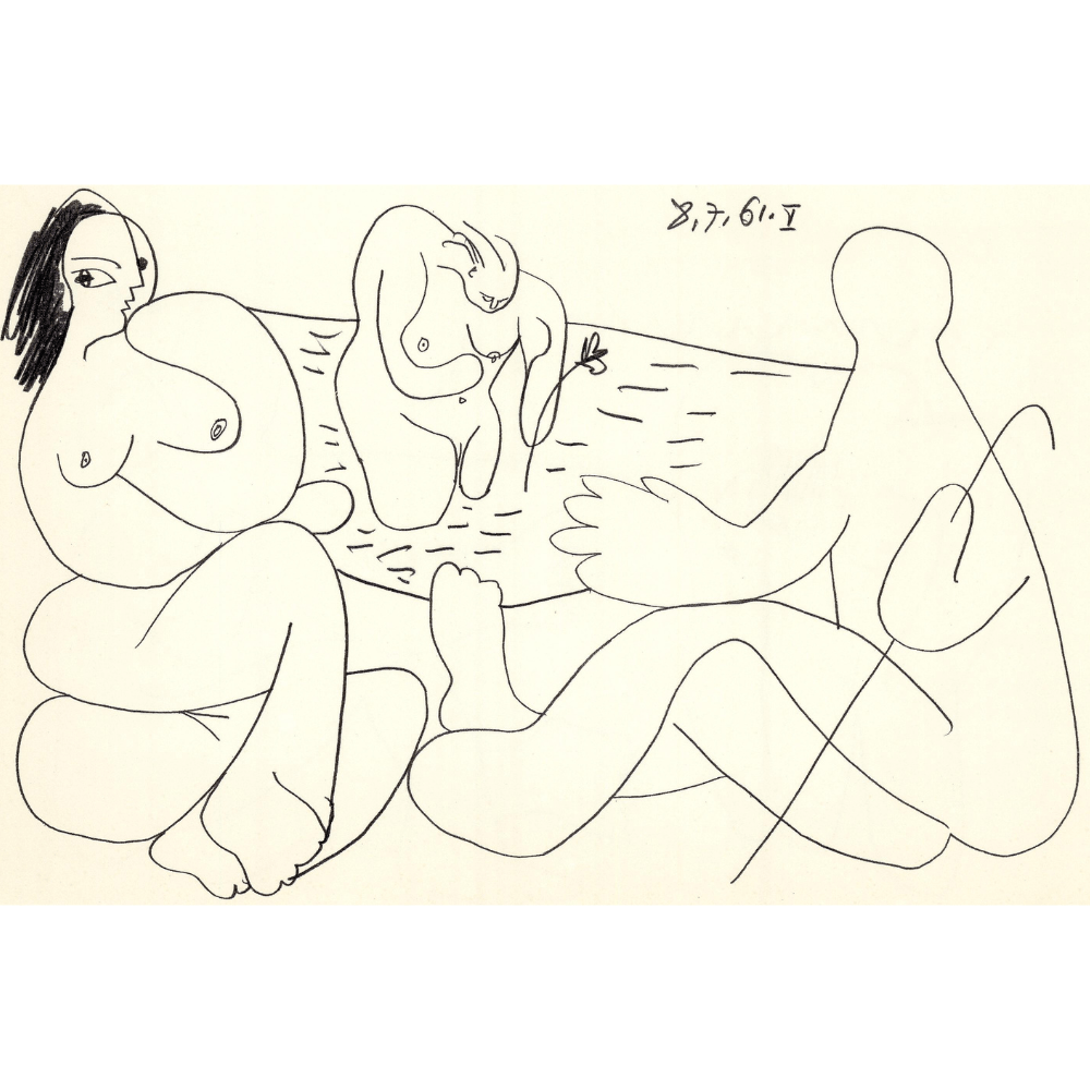 Pablo Picasso - Untitled "Les Dejeuners" XIII Zoom
