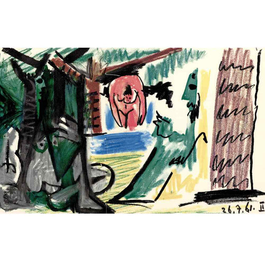 Pablo Picasso - Untitled "Les Dejeuners" V Thumbnail