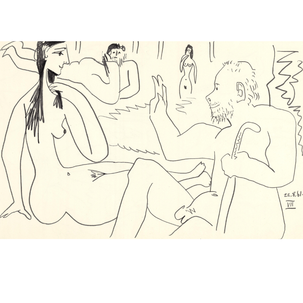 Pablo Picasso - Untitled "Les Dejeuners" XIV Zoom