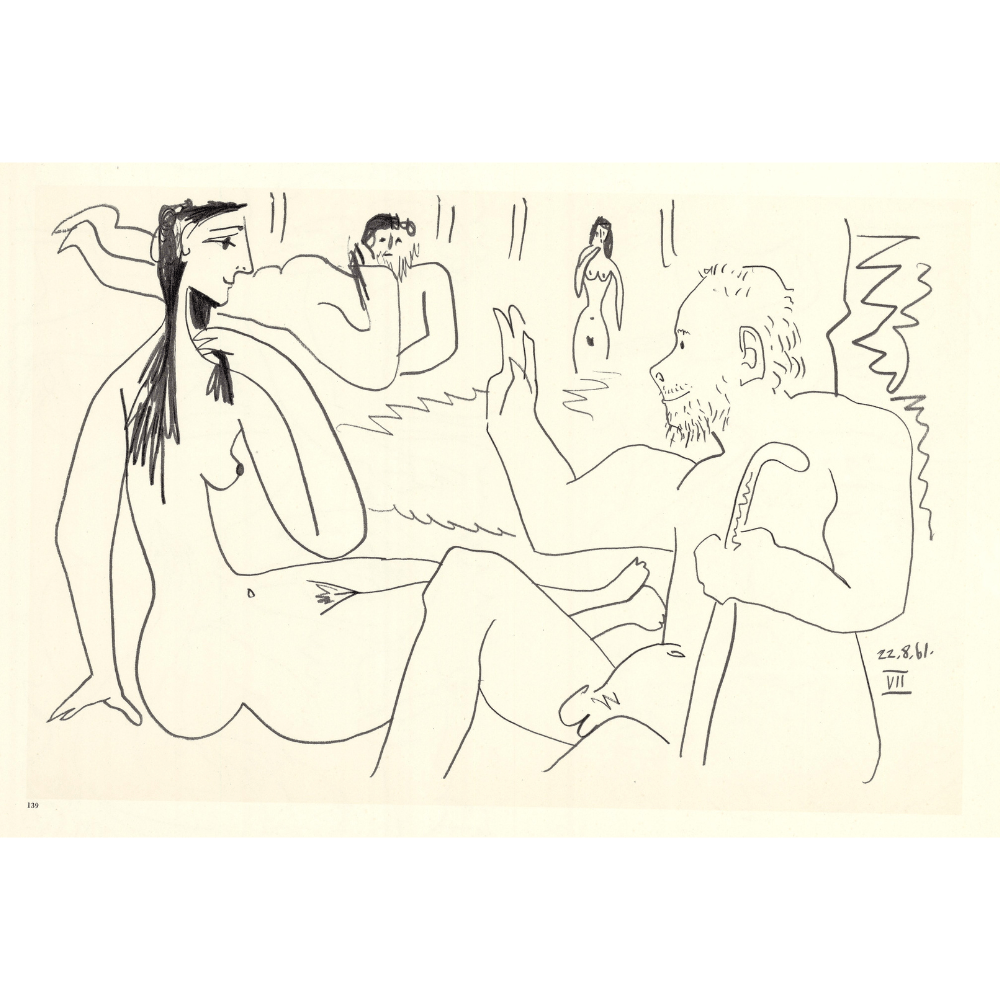 Pablo Picasso - Untitled "Les Dejeuners" XIV