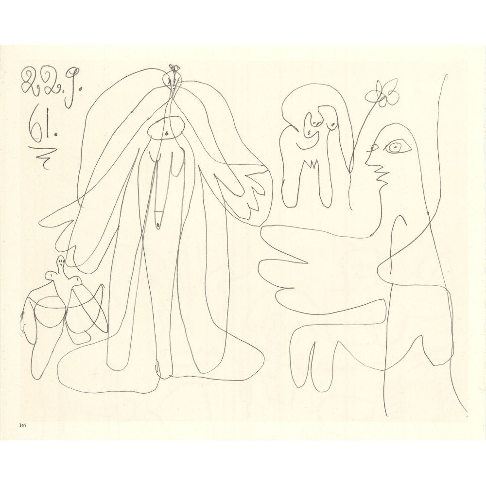 Pablo Picasso - Untitled "Les Dejeuners" XV