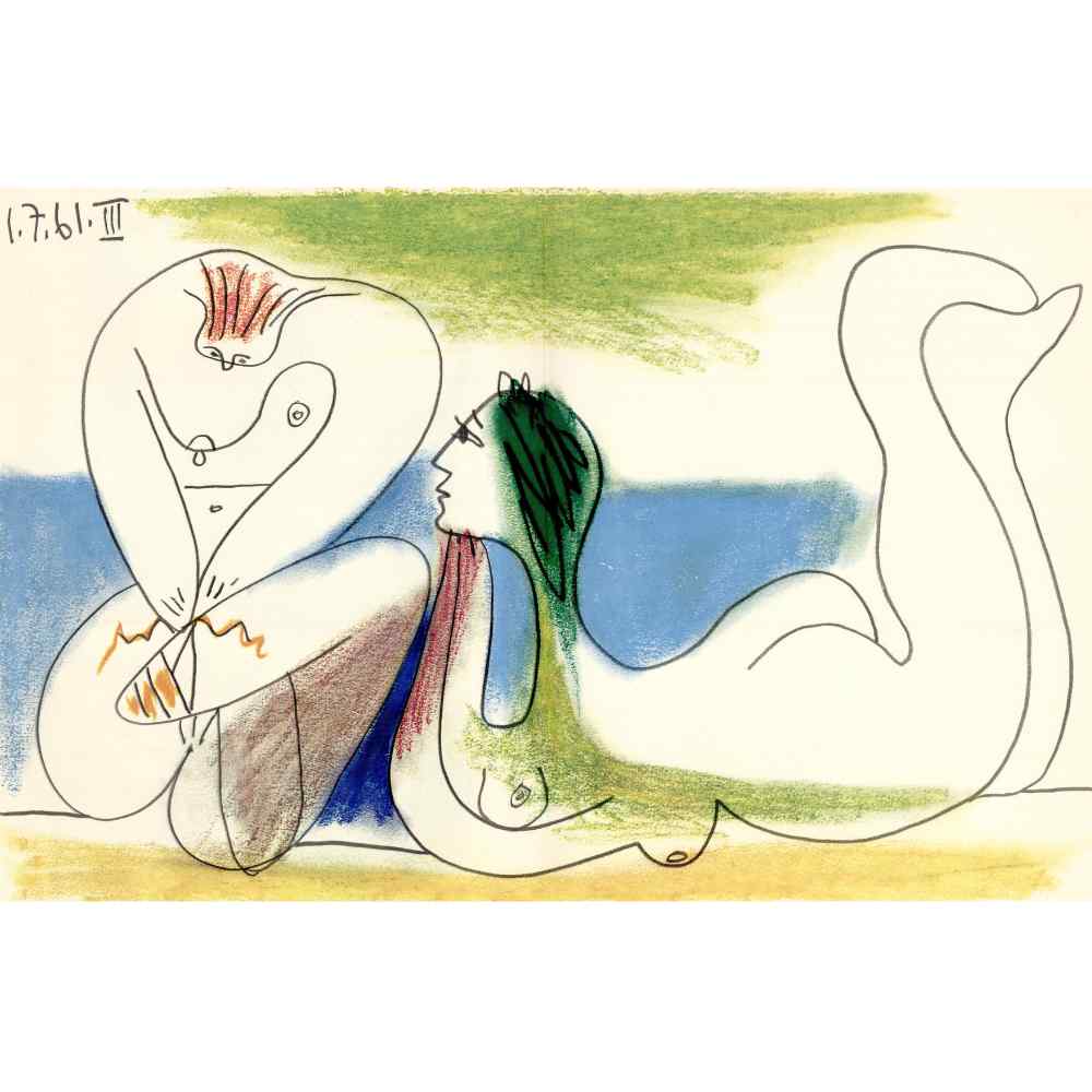 Pablo Picasso - Untitled "Les Dejeuners" lll Thumbnail