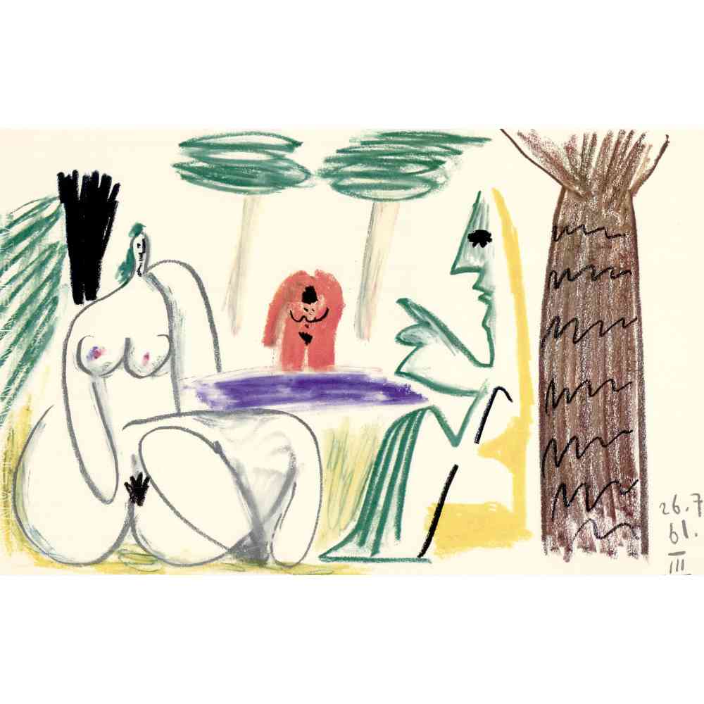 Pablo Picasso - Untitled "Les Dejeuners" Vl Thumbnail