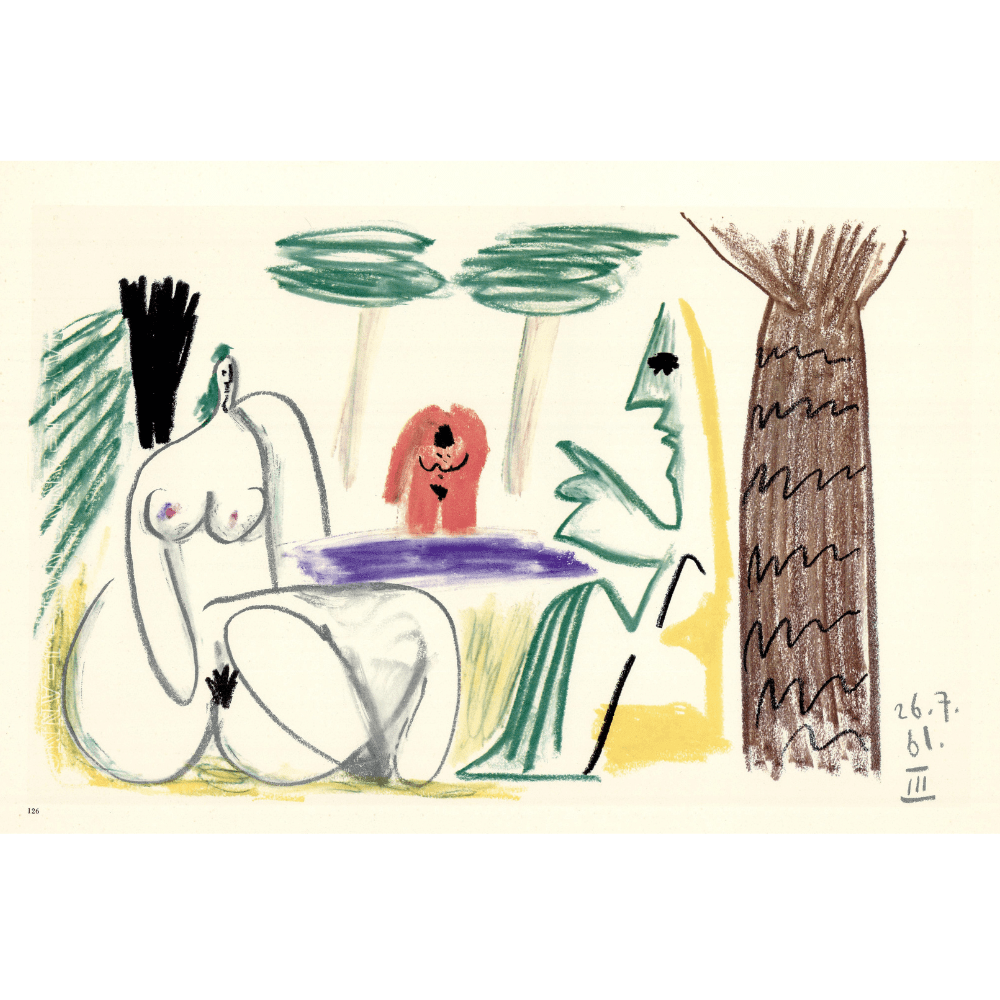 Pablo Picasso - Untitled "Les Dejeuners" Vl