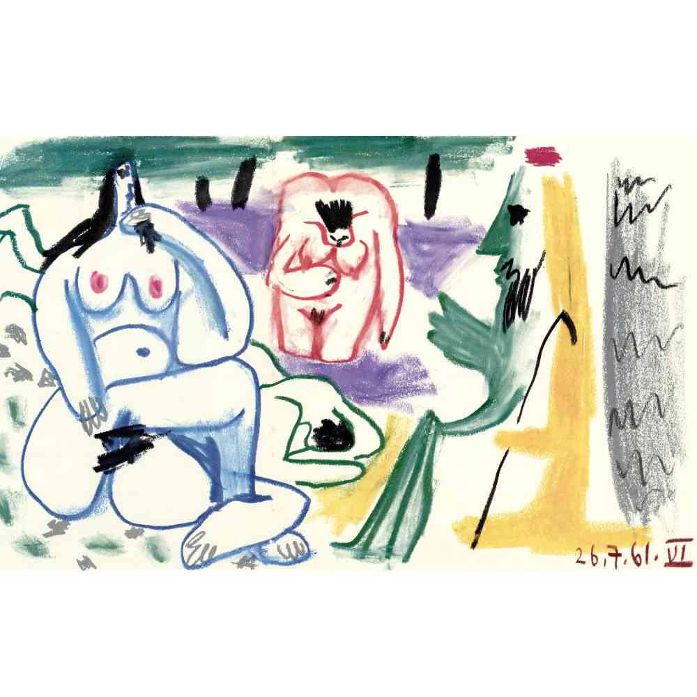 Pablo Picasso - Untitled "Les Dejeuners" Vll Thumbnail