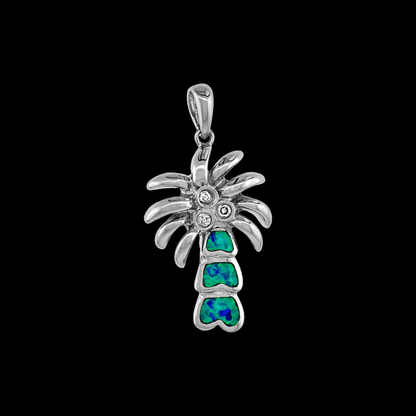 Sterling Silver Mosaic Opal Palm Tree Pendant
Gold & Silver Pawn Shop