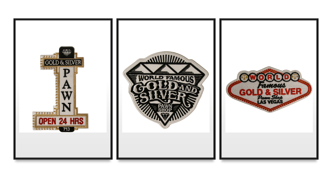 The World Famous Gold & Silver Pawn Shop Patches