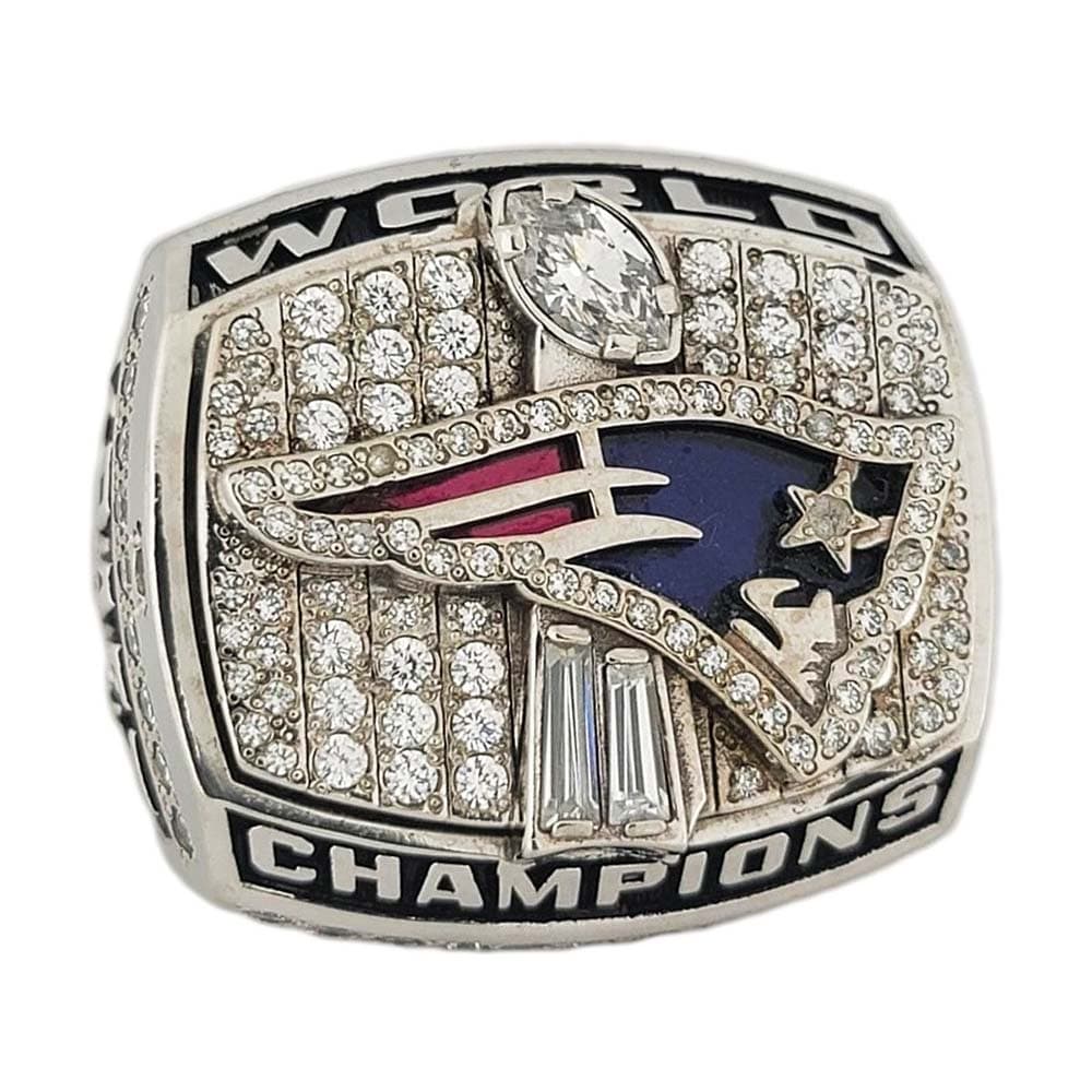 2001 New England Patriots Super Bowl Ring Gold & Silver Pawn Shop