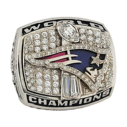 2001 New England Patriots Super Bowl Ring Gold & Silver Pawn Shop