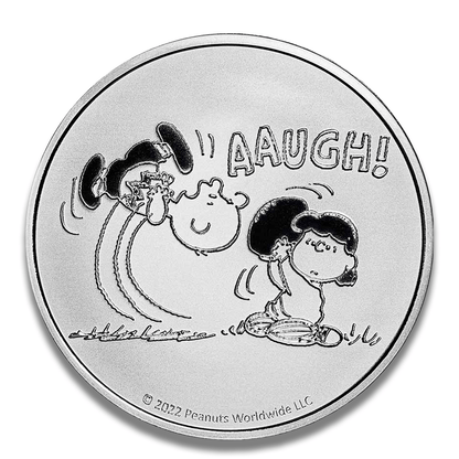 2022 Peanuts “AAUGH!” 1 oz .999 Fine Silver Collectible Round
Gold & Silver Pawn Shop