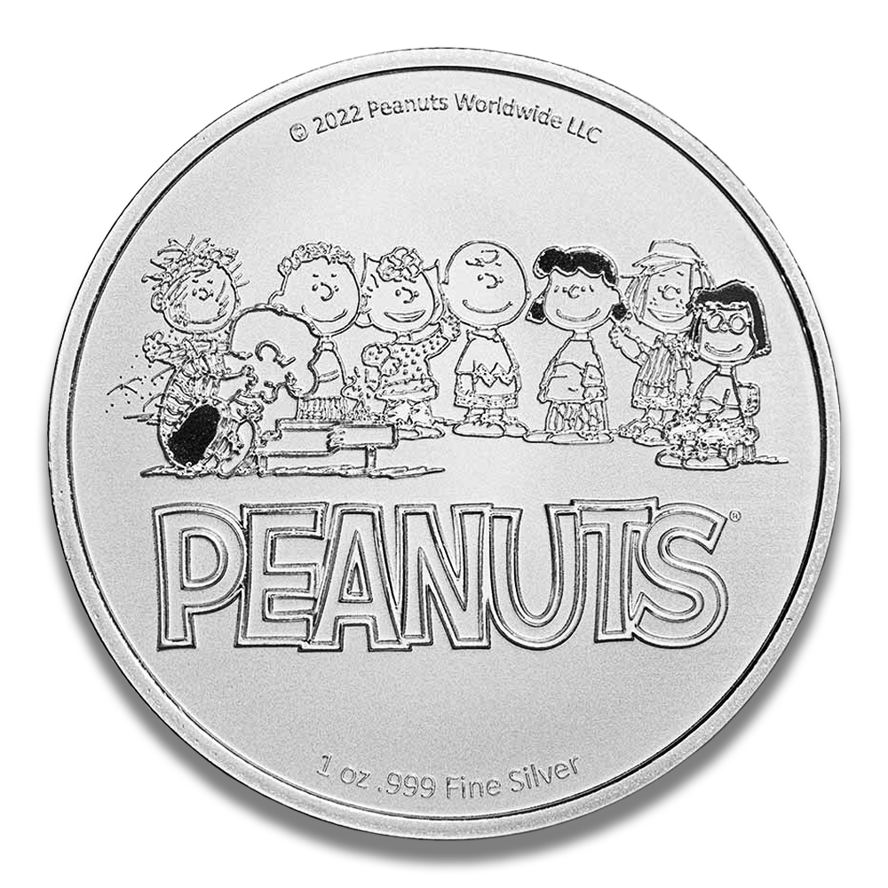 2022 Peanuts “AAUGH!” 1 oz .999 Fine Silver Collectible Round
Gold & Silver Pawn Shop