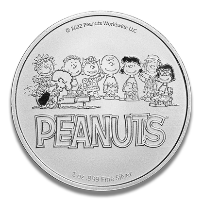 2022 Peanuts “AAUGH!” 1 oz .999 Fine Silver Collectible Round
Gold & Silver Pawn Shop