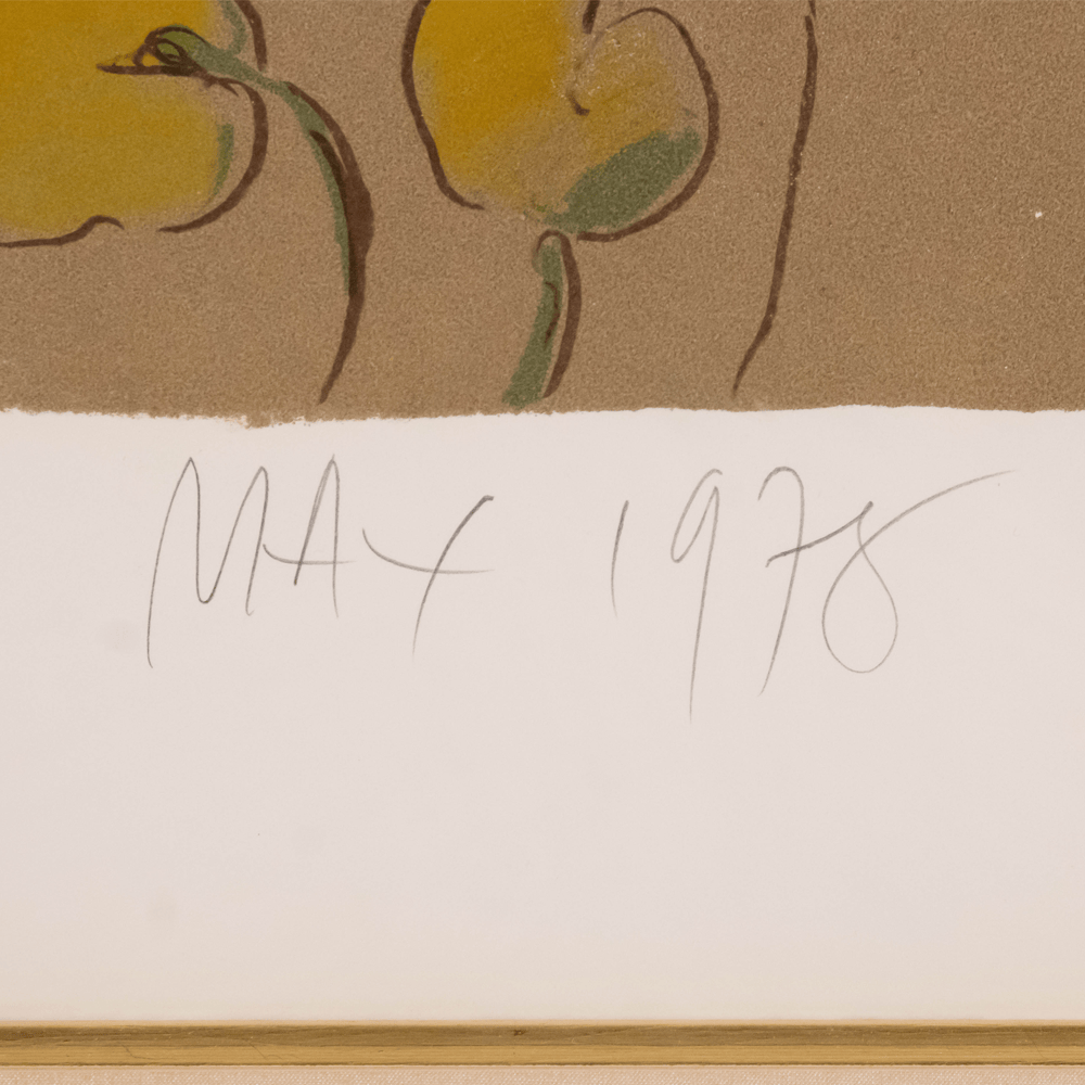 Peter Max: Lady In Flowers Art G S Pawn