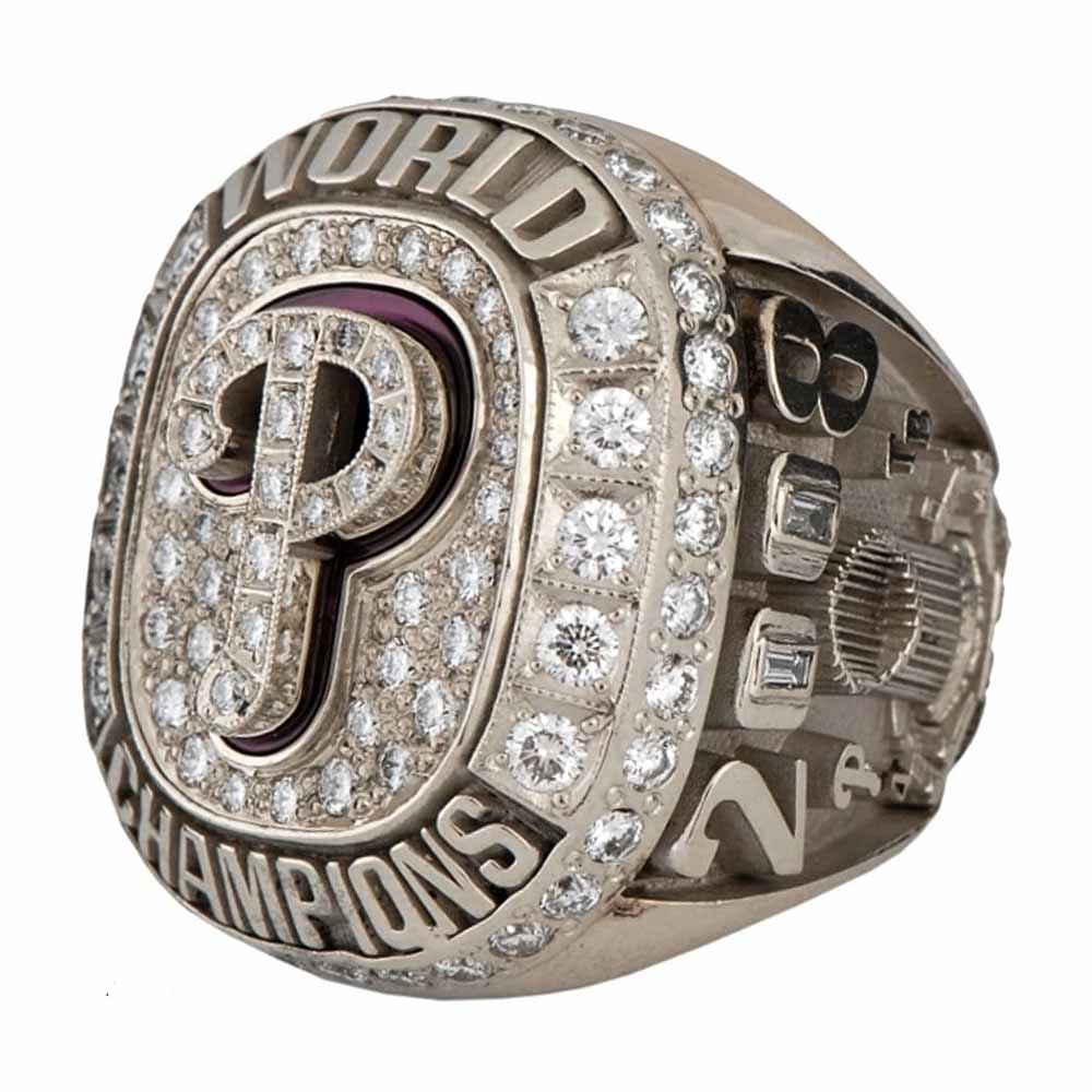 Nba Rings Philadelphia 2008 Philadelphia Phillies World Series Ring – Gold & Silver Pawn Shop
