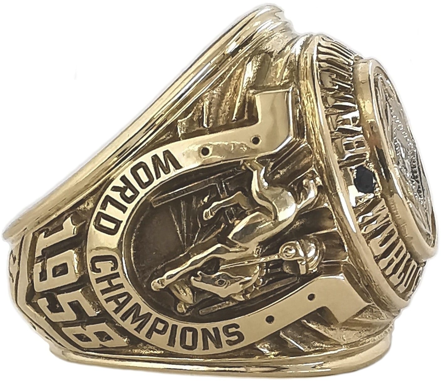 1958 Baltimore Colts NFL Championship Ring – Gold & Silver Pawn Shop