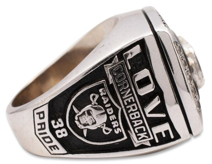 2002 Oakland Raiders AFC Championship Ring Gold & Silver Pawn Shop