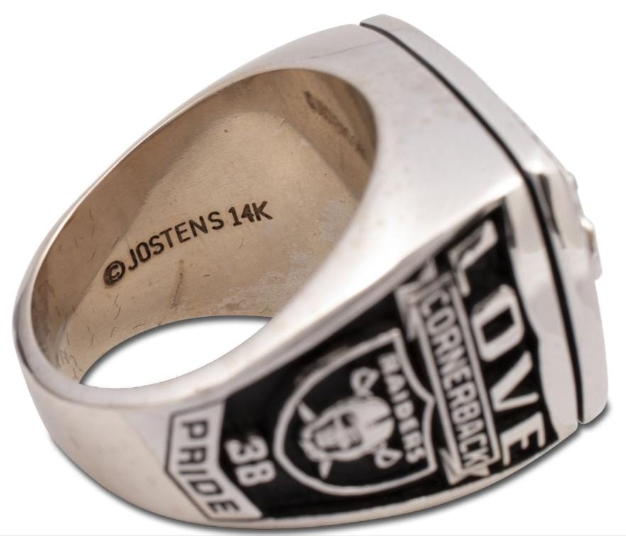 2002 Oakland Raiders AFC Championship Ring Gold & Silver Pawn Shop