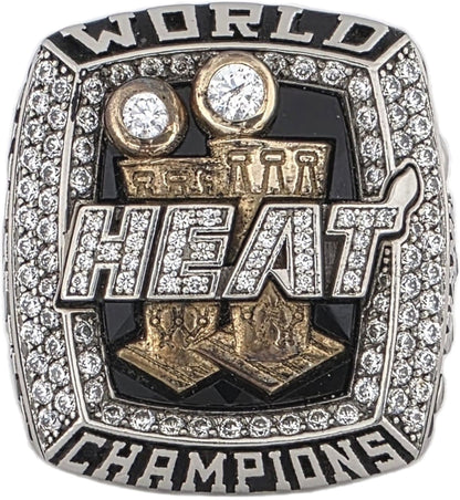 2013 Miami Heat NBA Championship Ring - Staff Gold & Silver Pawn Shop