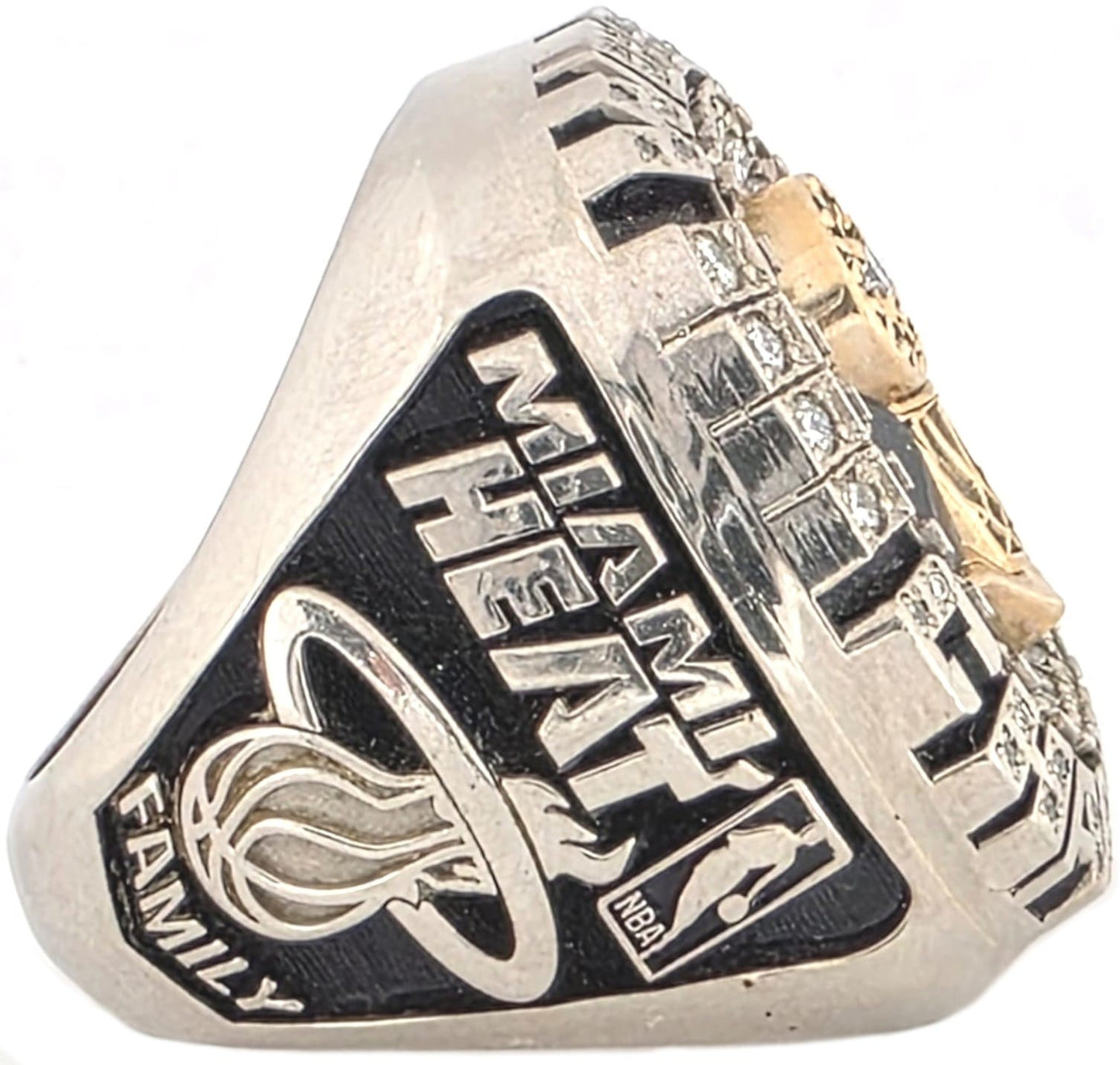 2006 Miami Heat Championship Ring Gold & Silver Pawn Shop