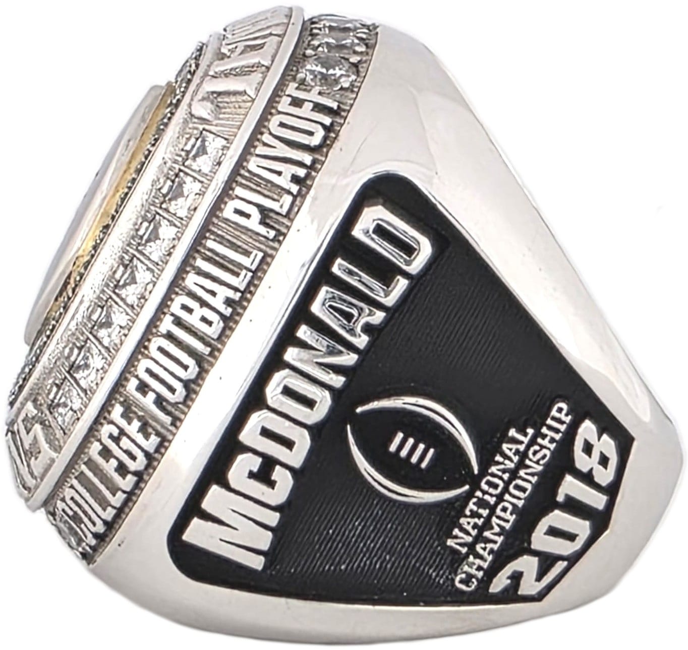 2018 University of Alabama Championship Ring Gold & Silver Pawn Shop