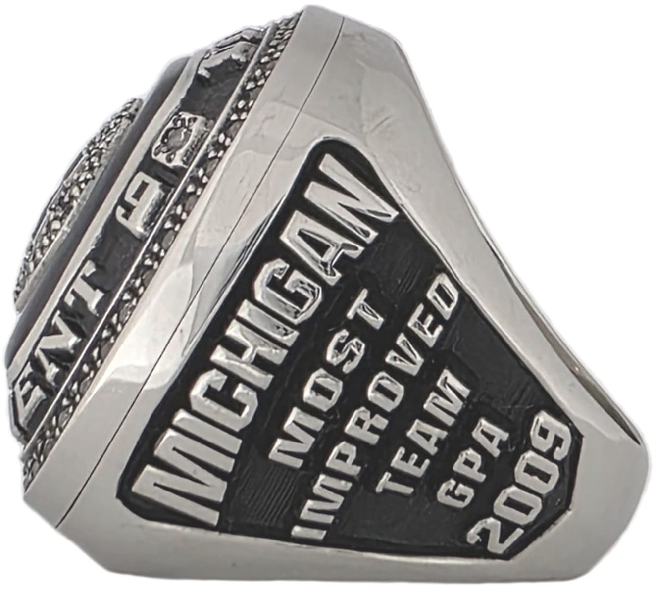 2009 University of Michigan NCAA Tournament Ring Gold & Silver Pawn Shop
