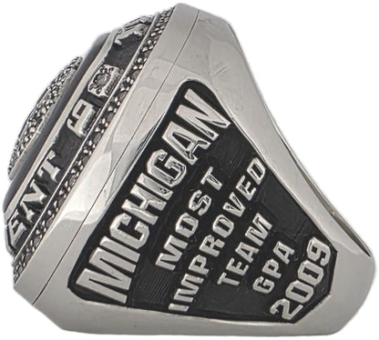 2009 University of Michigan NCAA Tournament Ring Gold & Silver Pawn Shop