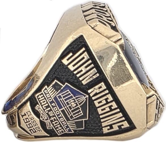 1992 Football Hall of Fame Ring - New Version Gold & Silver Pawn Shop
