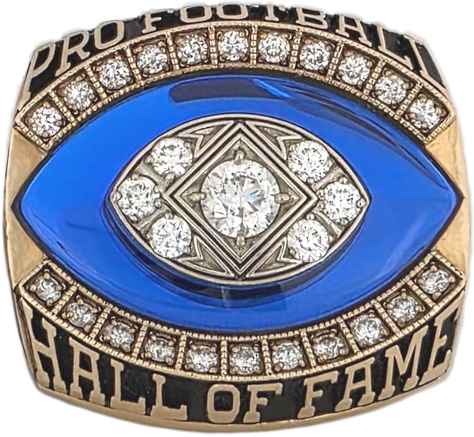 1992 Football Hall of Fame Ring - New Version Gold & Silver Pawn Shop
