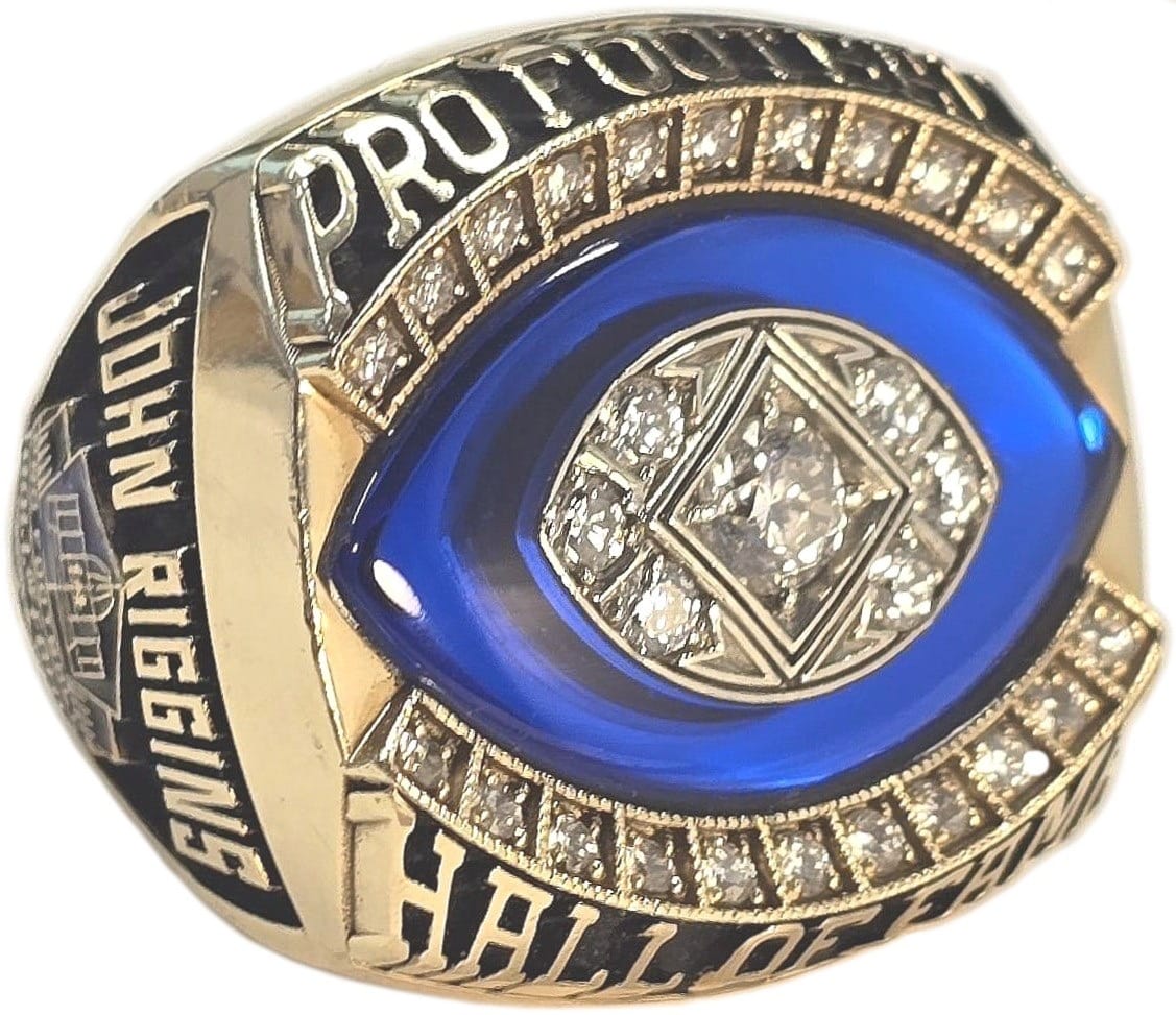 1992 Football Hall of Fame Ring - New Version Gold & Silver Pawn Shop
