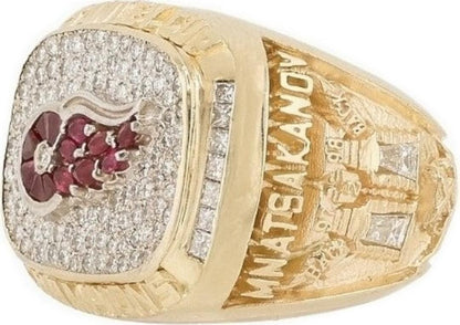 1998 Detroit Red Wings Stanley Cup Ring Gold & Silver Pawn Shop
