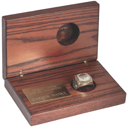 1997 Detroit Vipers IHL Championship Ring Gold & Silver Pawn Shop