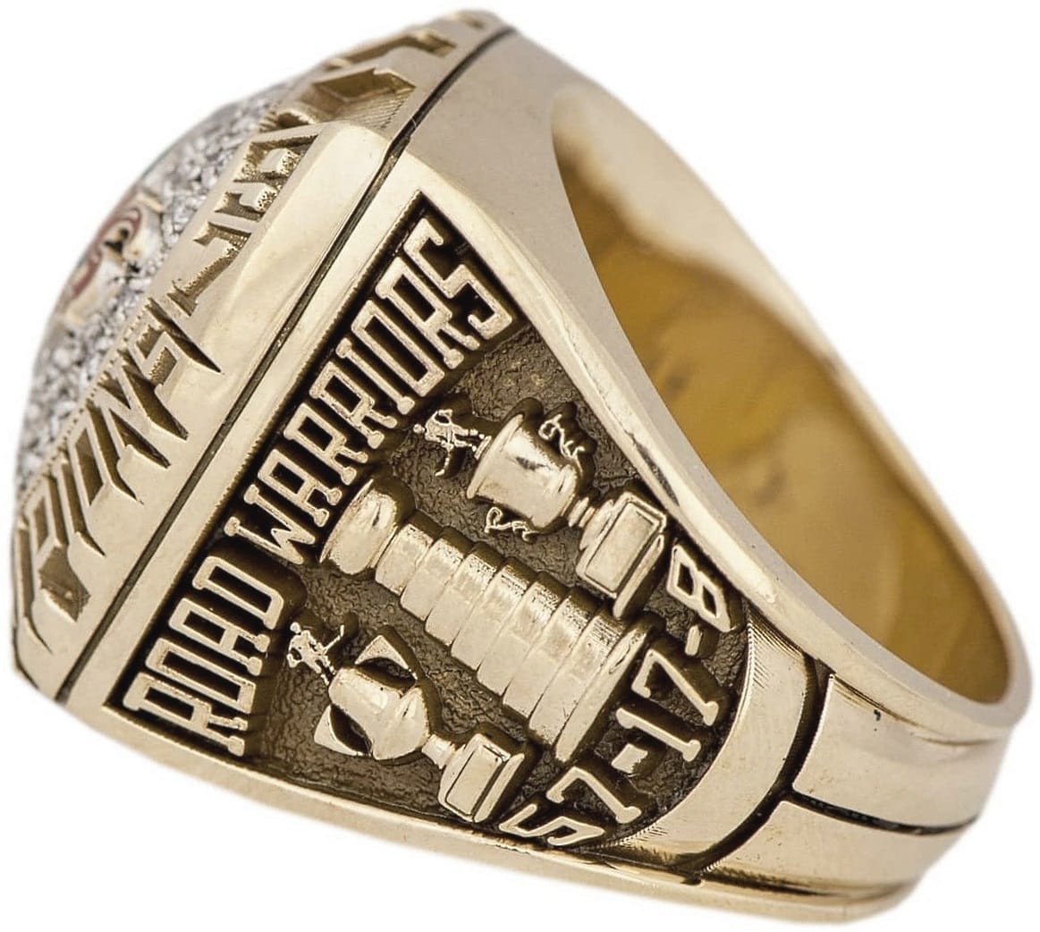 1997 Detroit Vipers IHL Championship Ring Gold & Silver Pawn Shop