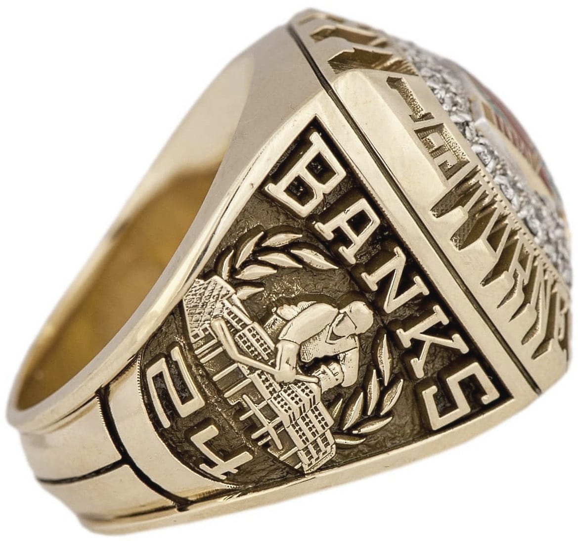 1997 Detroit Vipers IHL Championship Ring Gold & Silver Pawn Shop
