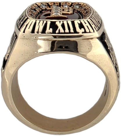 1998 Orlando Predators Arena Bowl Championship Ring