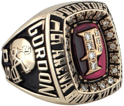 1998 Orlando Predators Arena Bowl Championship Ring