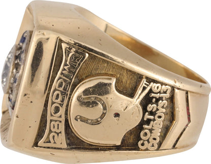 1970 Baltimore Colts Super Bowl Ring
