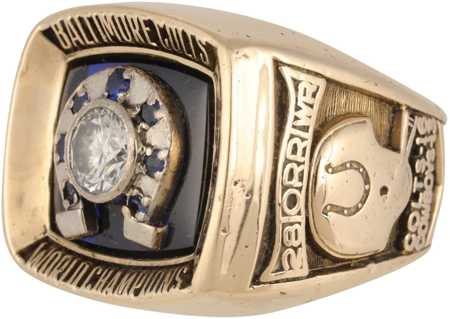 1970 Baltimore Colts Super Bowl Ring
