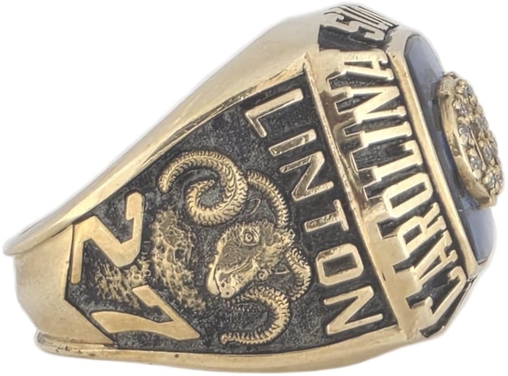 1994 University of North Carolina Sun Bowl Ring Gold & Silver Pawn Shop