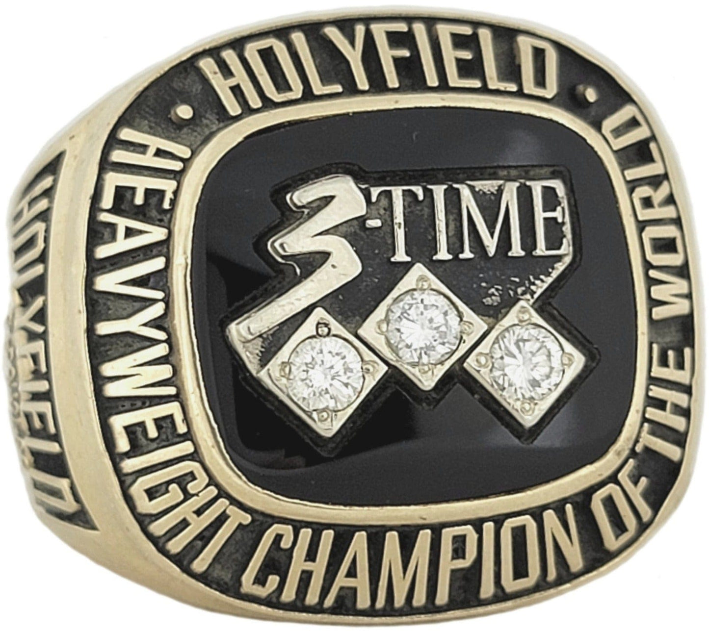 Evander Holyfield 3 Time Heavyweight Champion Ring