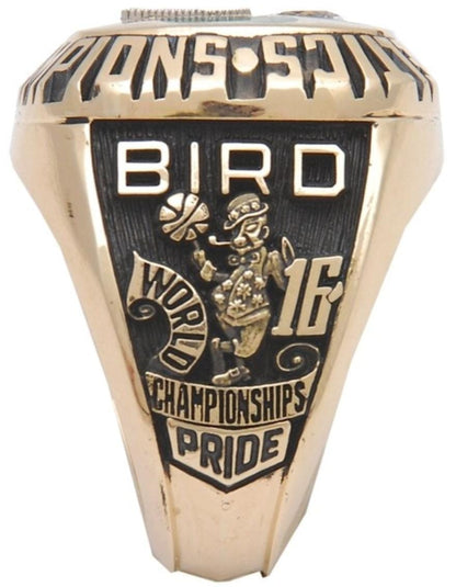 1986 Boston Celtics NBA Championship Ring Gold & Silver Pawn Shop