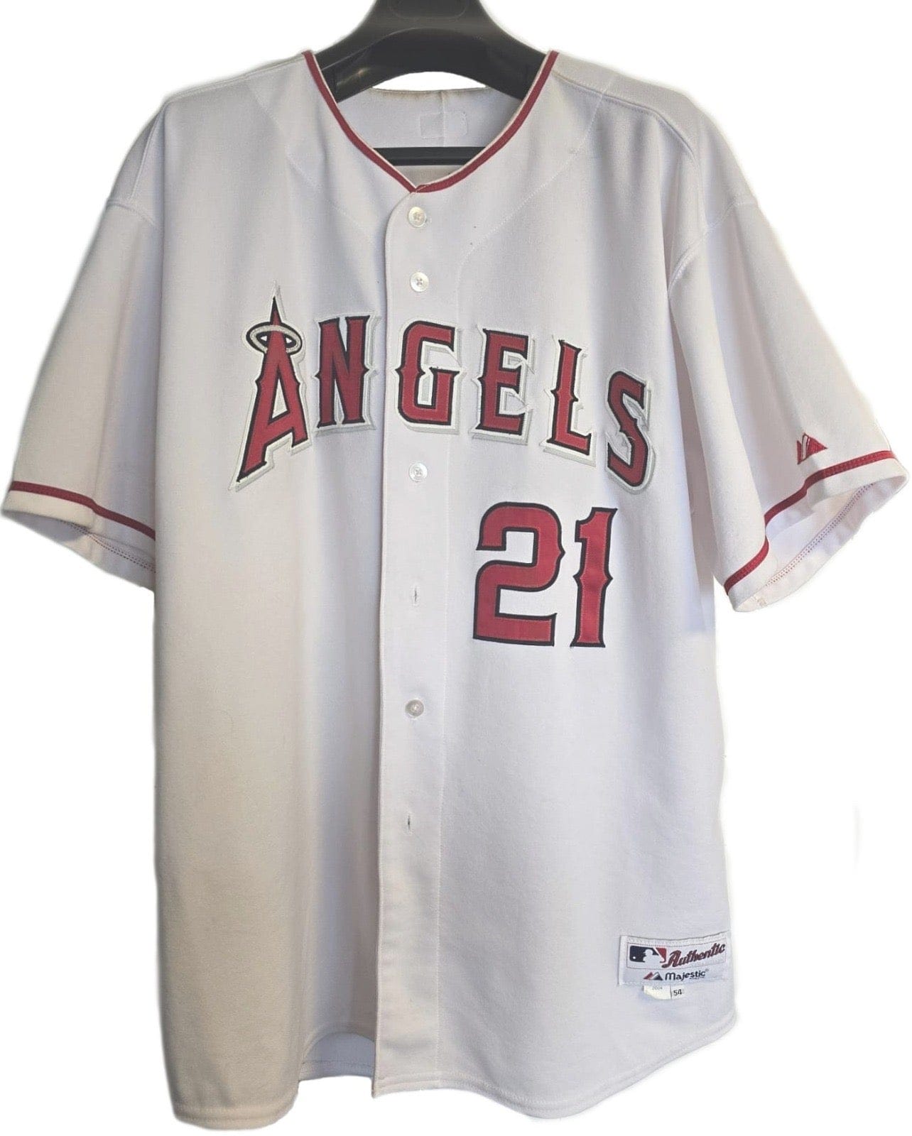 Bartolo Colon Game Worn Anaheim Angels Jersey Gold & Silver Pawn Shop