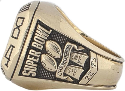 1984 Miami Dolphins AFC Championship Ring Gold & Silver Pawn Shop