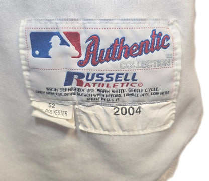 2004 Russ Ortiz Game Worn Atlanta Braves Jersey Gold & Silver Pawn Shop