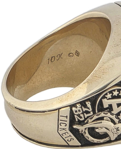 1984 Miami Dolphins AFC Championship Ring Gold & Silver Pawn Shop